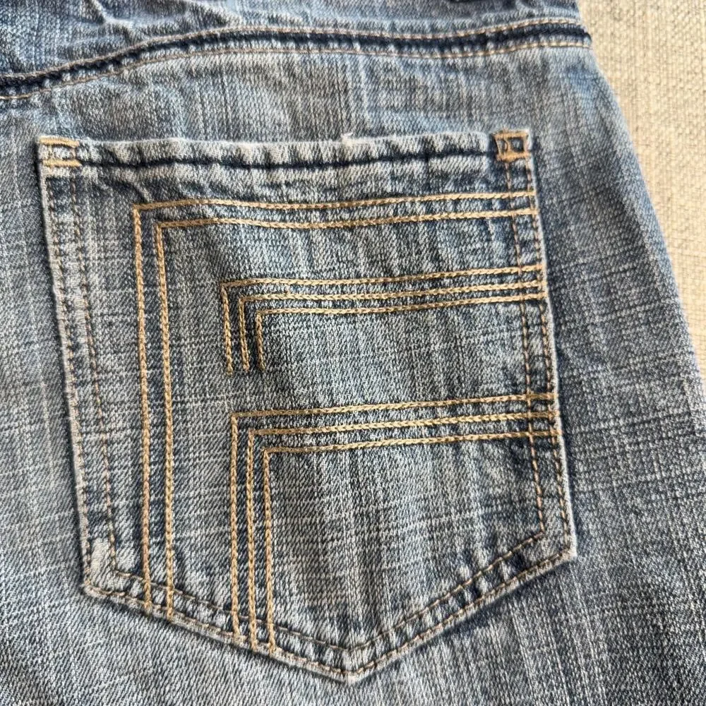FUBU Jeans Mens 32x32 Baggy Wide Leg Y2K Hip Hop Streetwear Denim Updated item